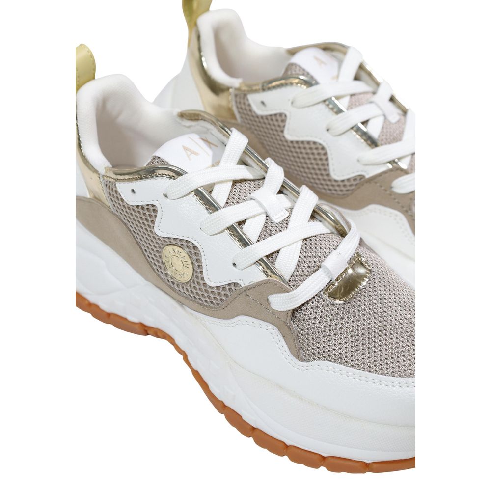 Armani Exchange Bicolor Polyethylene Athletic Sneakers