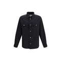 Versace Black Wool Oves Aries Shirt