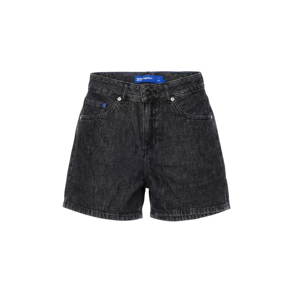 Karl Lagerfeld Black Denim Shorts