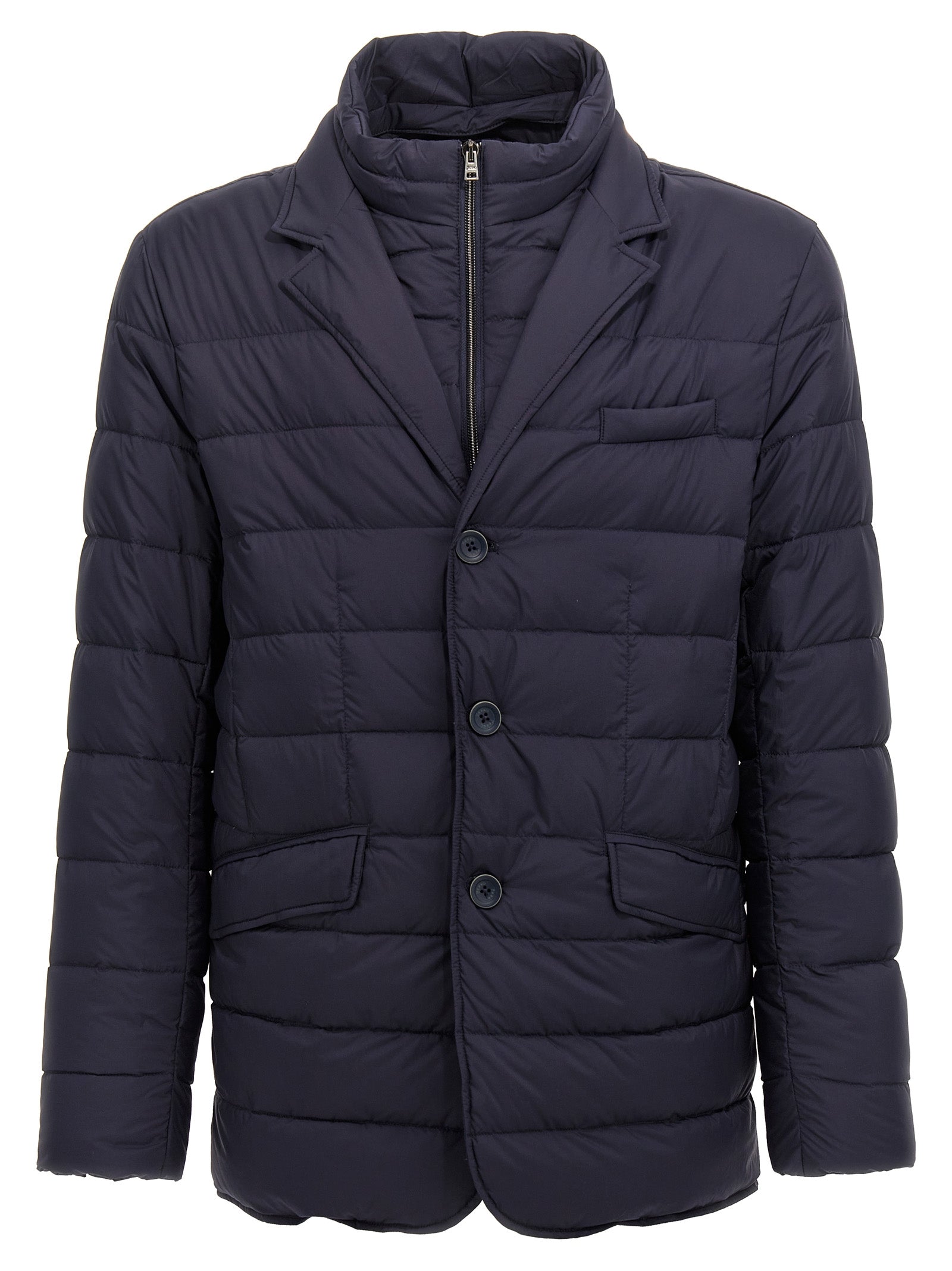 Herno Blue Polyamide Jacket