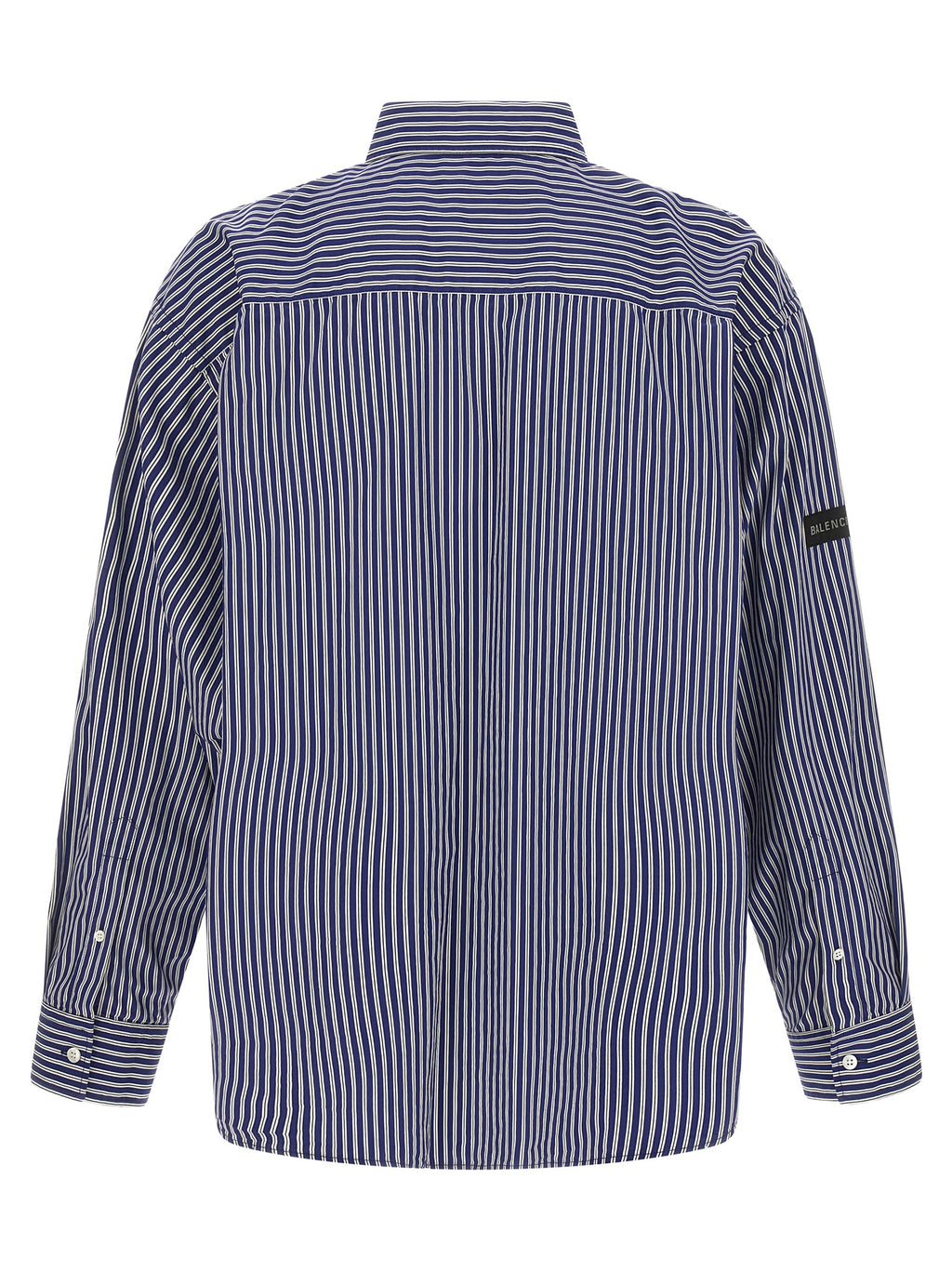 Balenciaga Blue Cotton Blouse