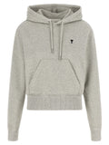 Ami Paris Gray Cotton Sweatshirt