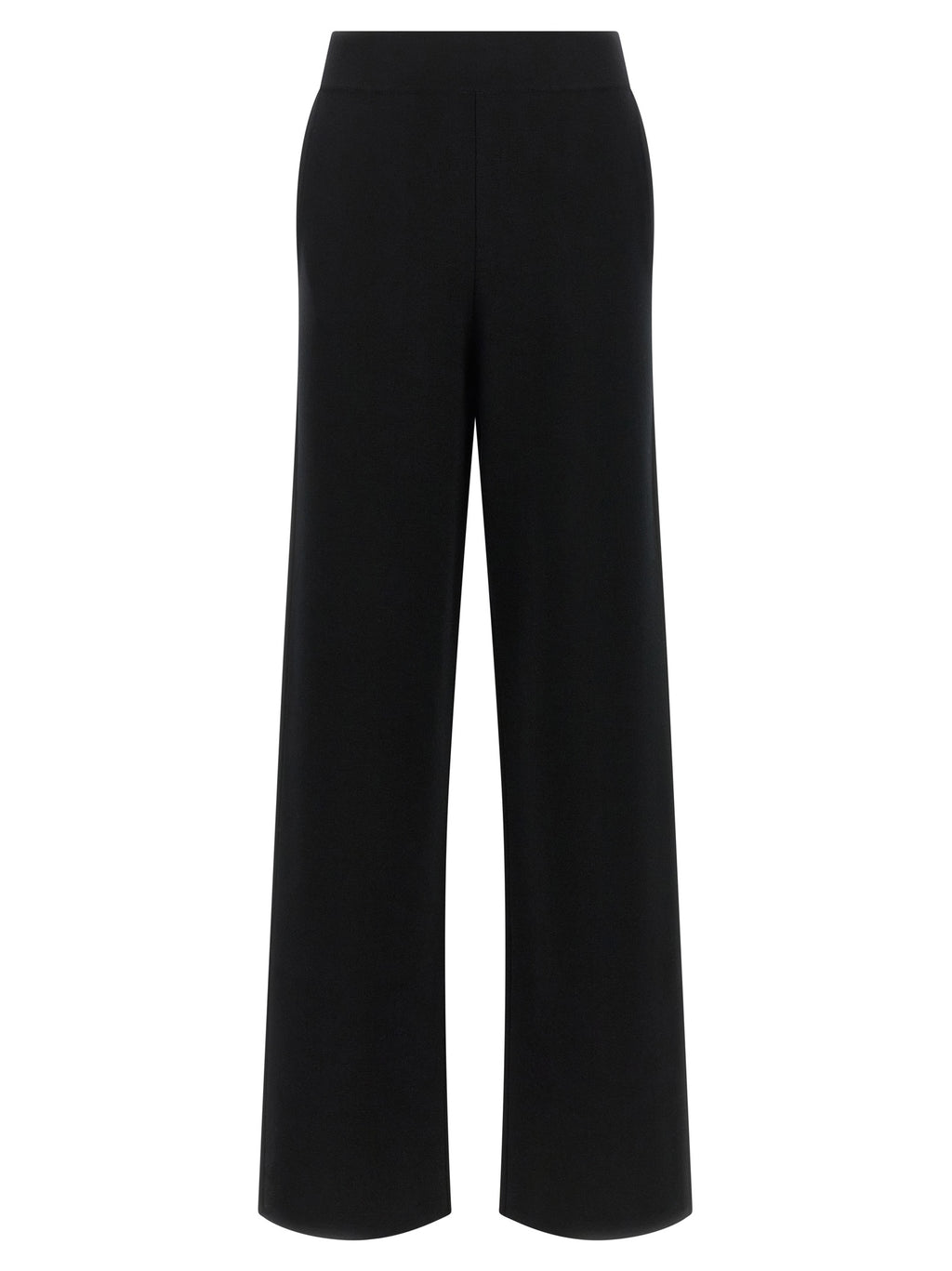 Max Mara Black Wool Casual Pants