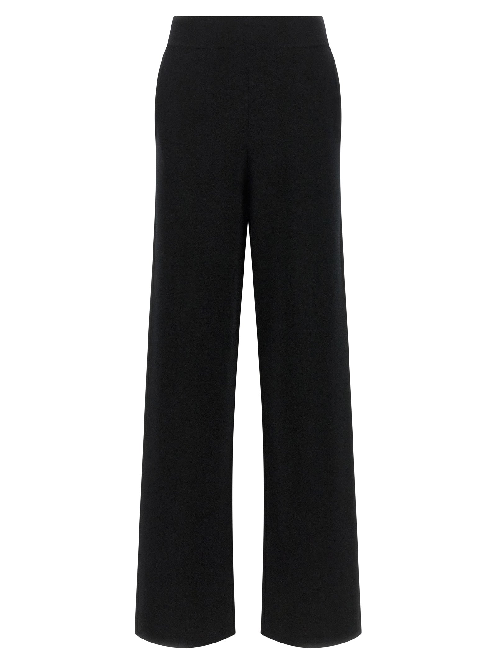 Max Mara Black Wool Casual Pants