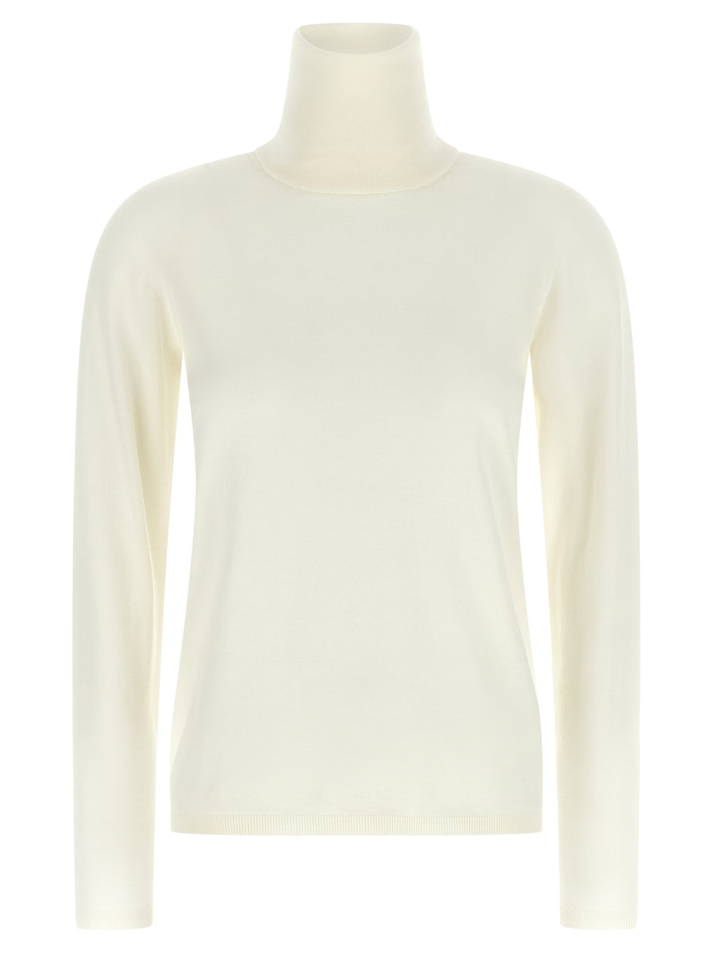 Max Mara White Virgin Wool Cardigan