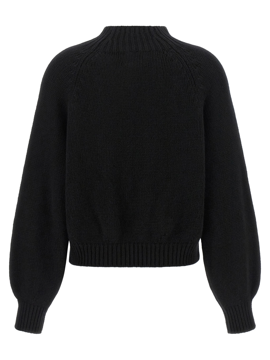 Khaite Black Cashmere Cardigan