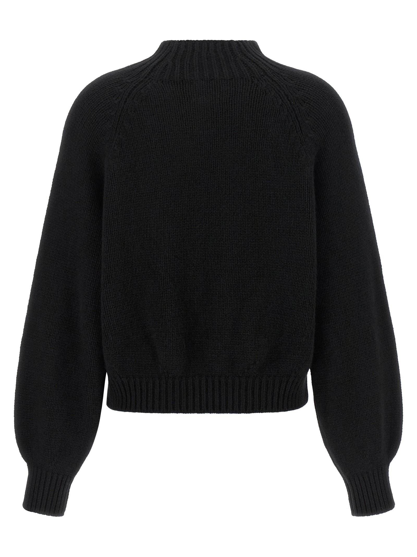 Khaite Black Cashmere Cardigan