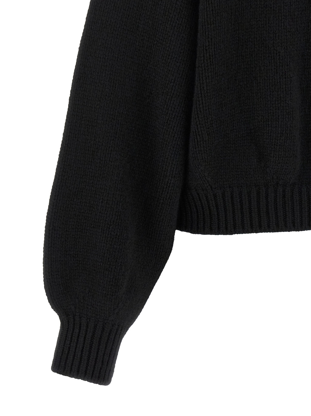 Khaite Black Cashmere Cardigan