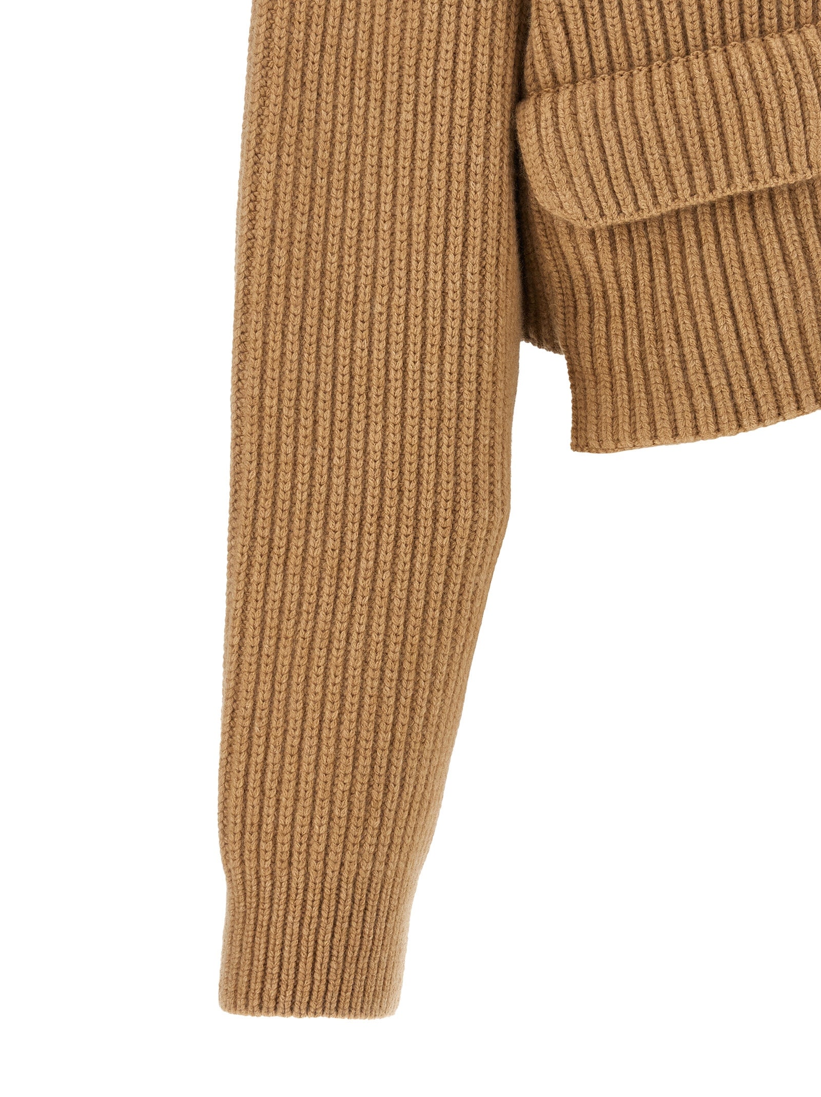 Khaite Beige Cashmere Cardigan