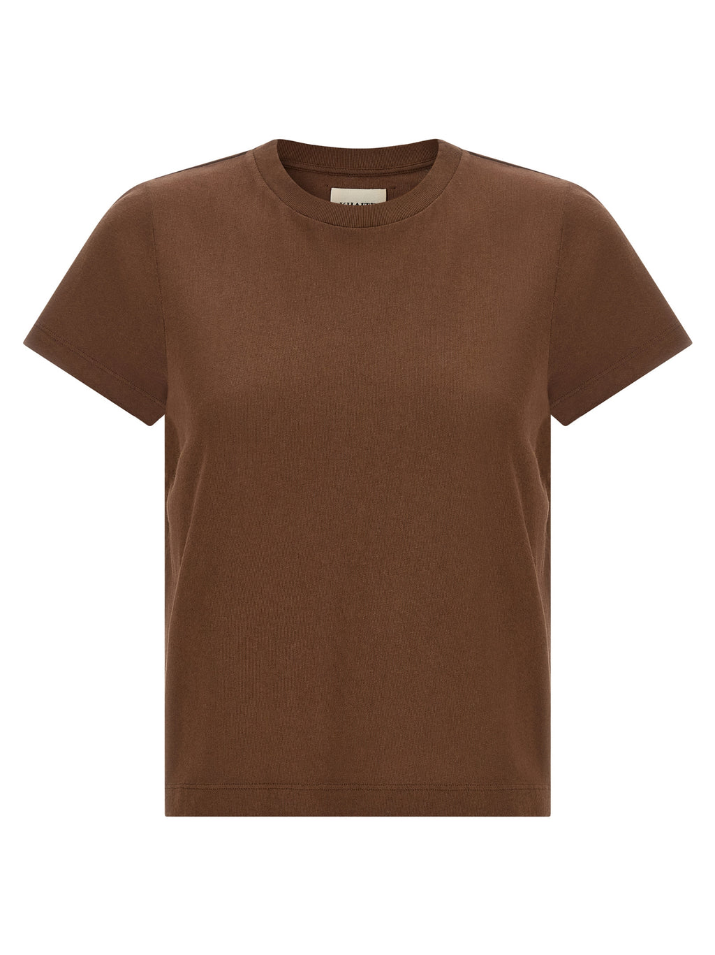Khaite Brown Cotton T-Shirt