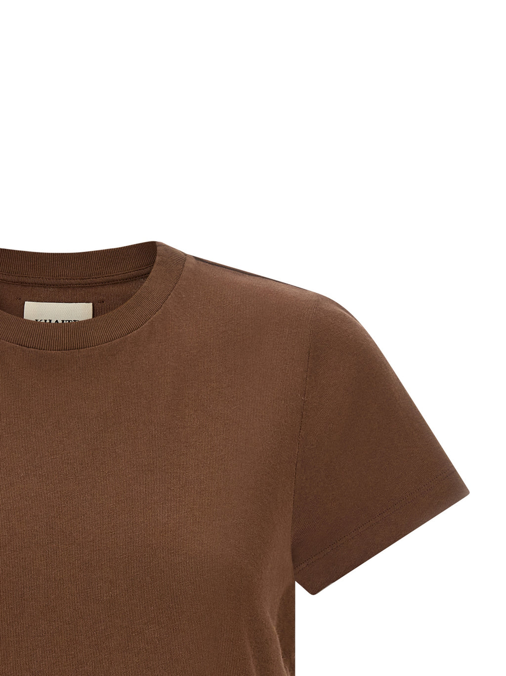 Khaite Brown Cotton T-Shirt