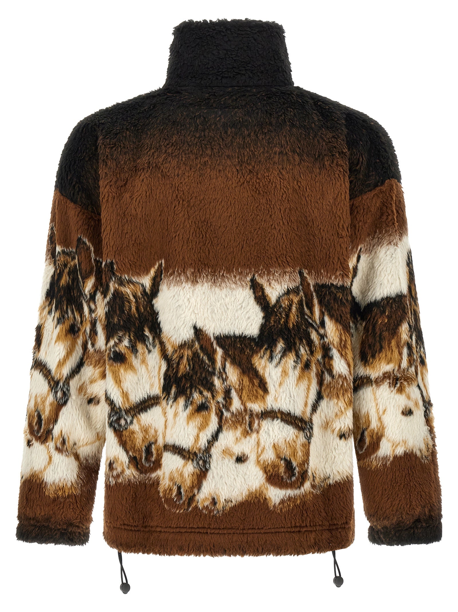 MM6 Maison Margiela Brown Polyethylene Sweatshirt