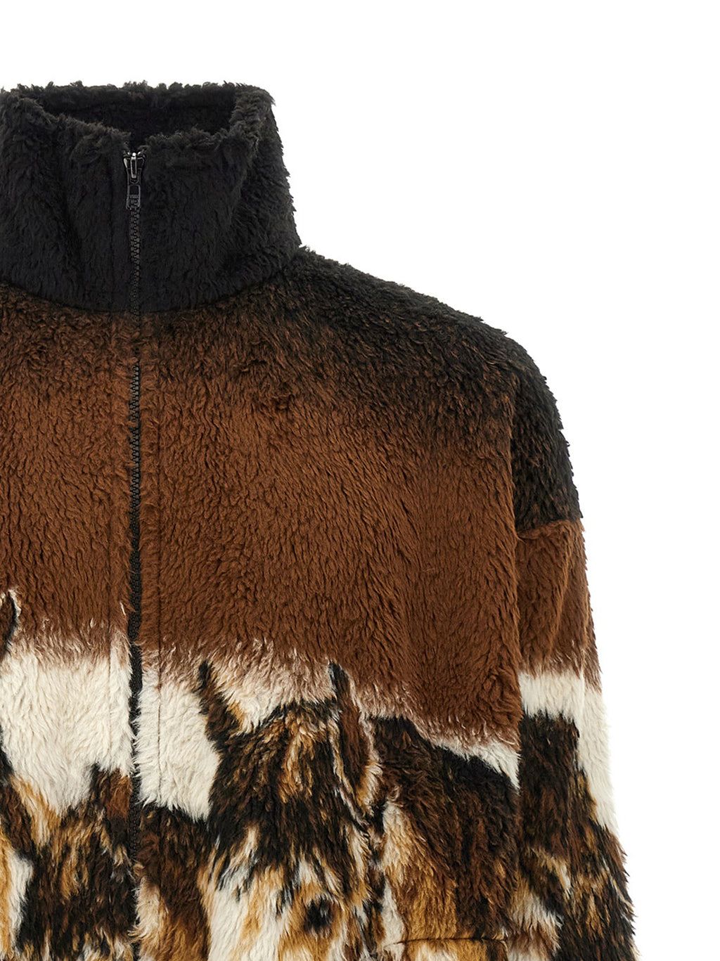 MM6 Maison Margiela Brown Polyethylene Sweatshirt
