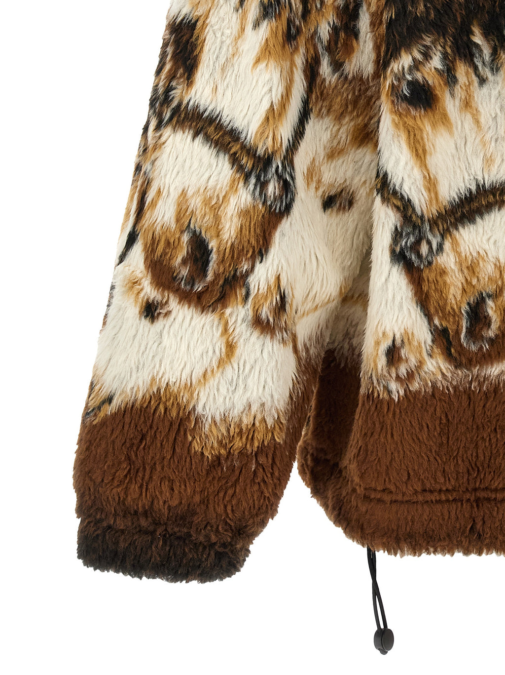 MM6 Maison Margiela Brown Polyethylene Sweatshirt