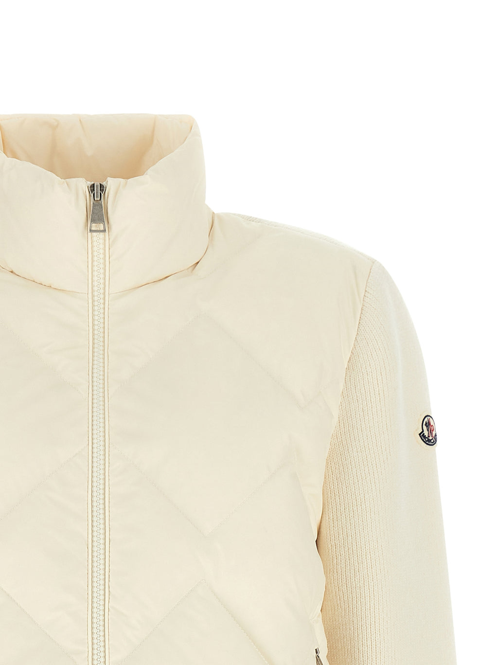 Moncler White Polyester Cardigan