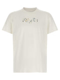 Fendi White Cotton T-Shirt