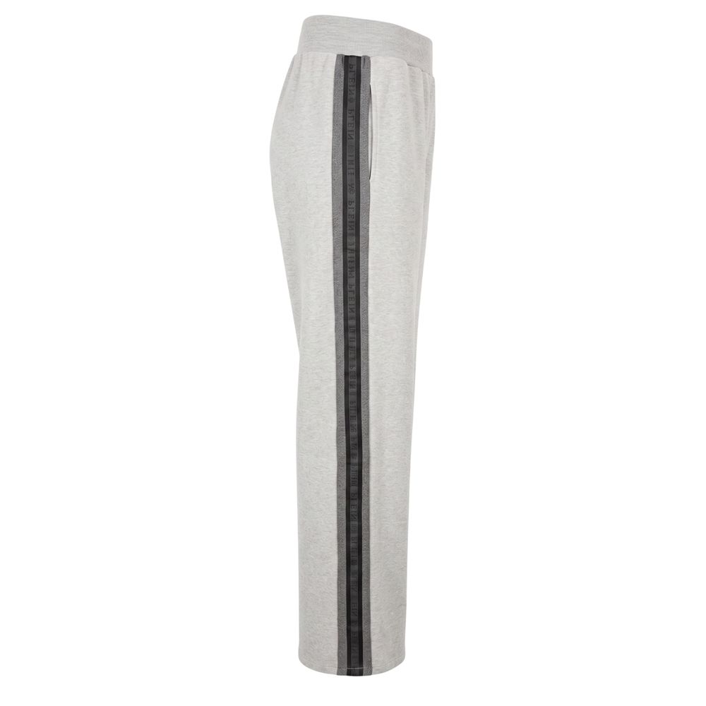 Philipp Plein Grey Cotton Women's Pants
