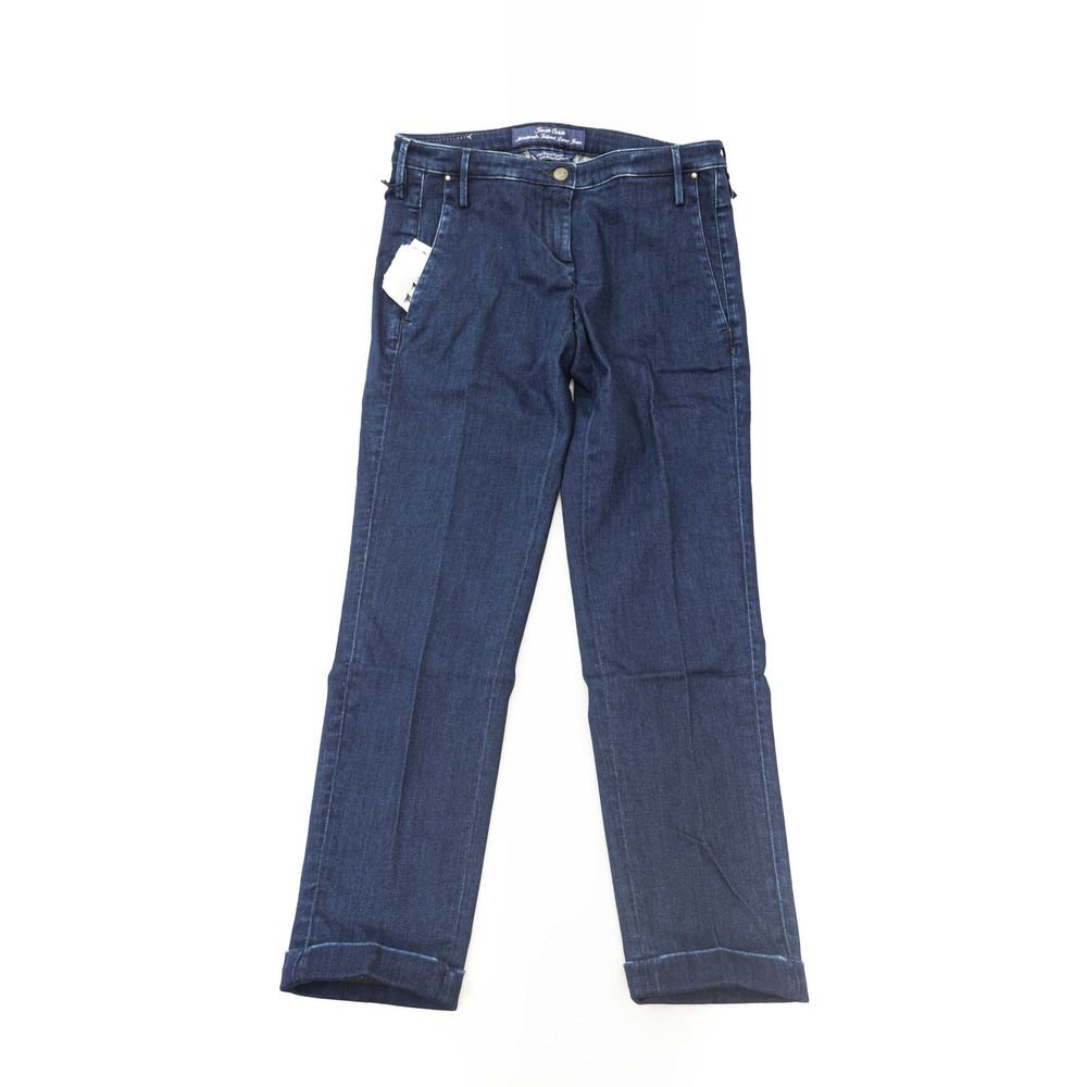 Jacob Cohen Blaue Baumwolle Frauen Jeans