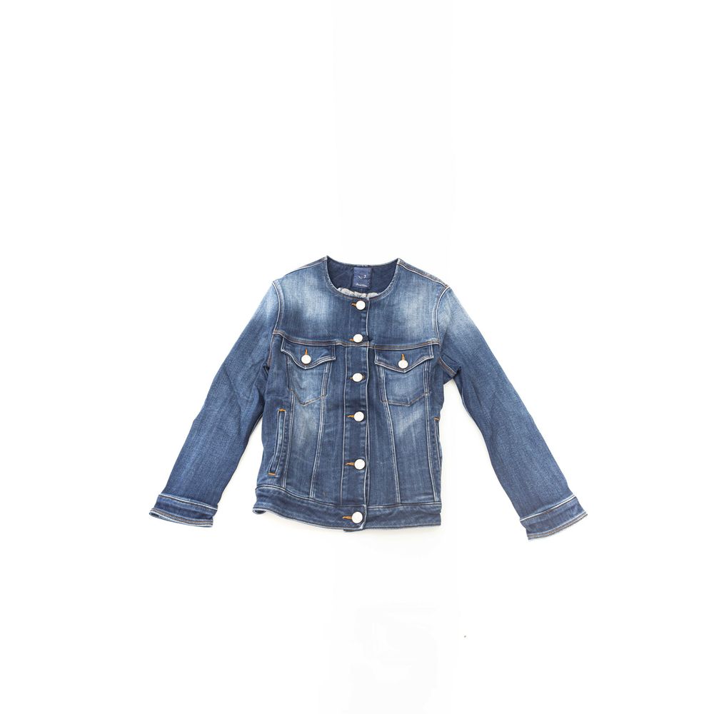 Jacob Cohen Blaue Baumwolle Frauen Jacke