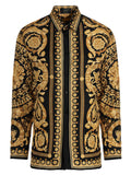 Versace Gold Silk Blouse