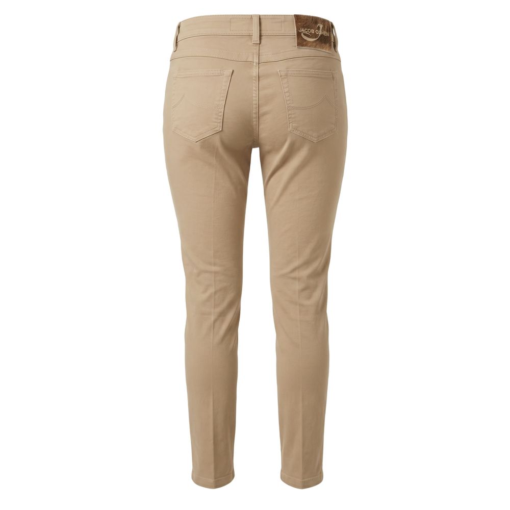 Jacob Cohen Beige Cotton Women Pants
