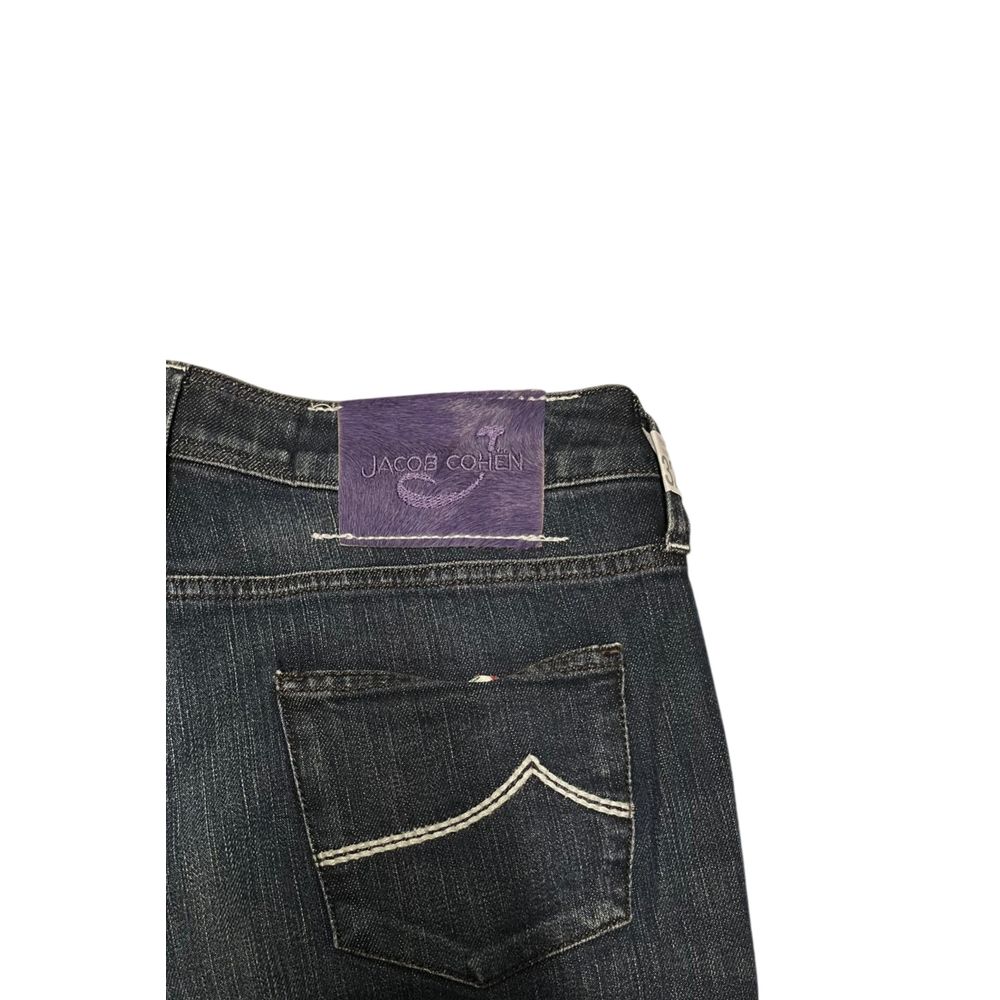 Jacob Cohen Blue Cotton Women Jeans
