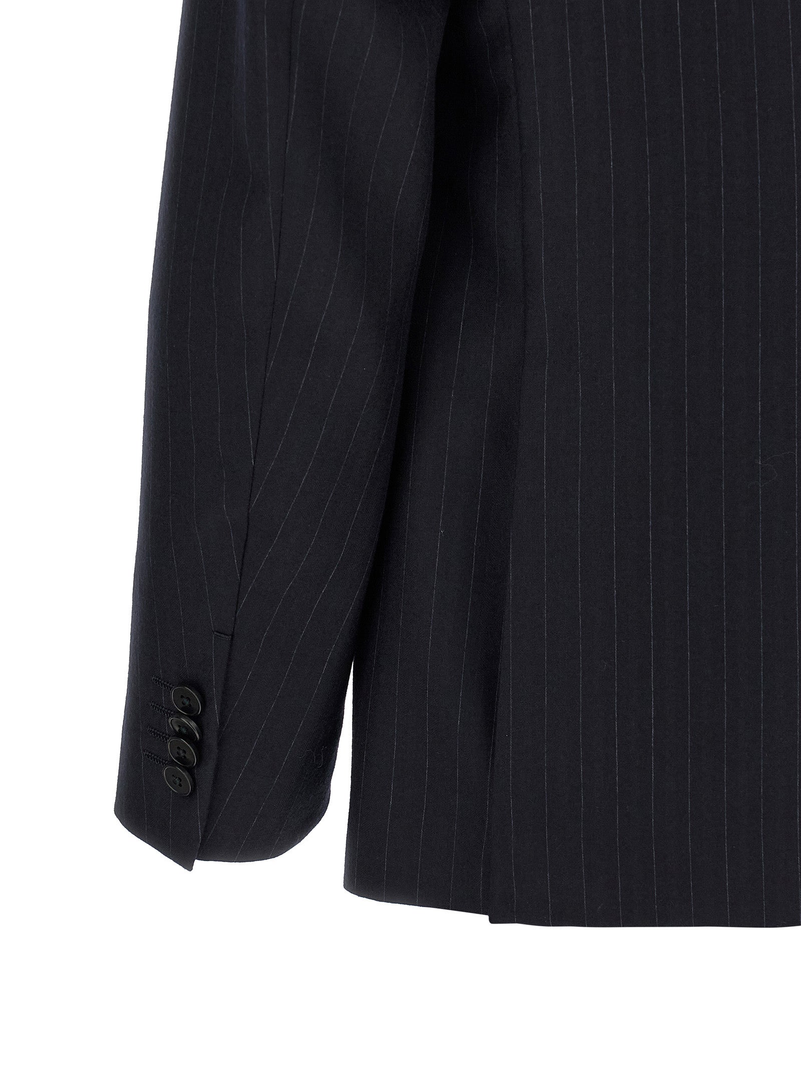 ZEGNA Blue Wool Two-Piece Suit