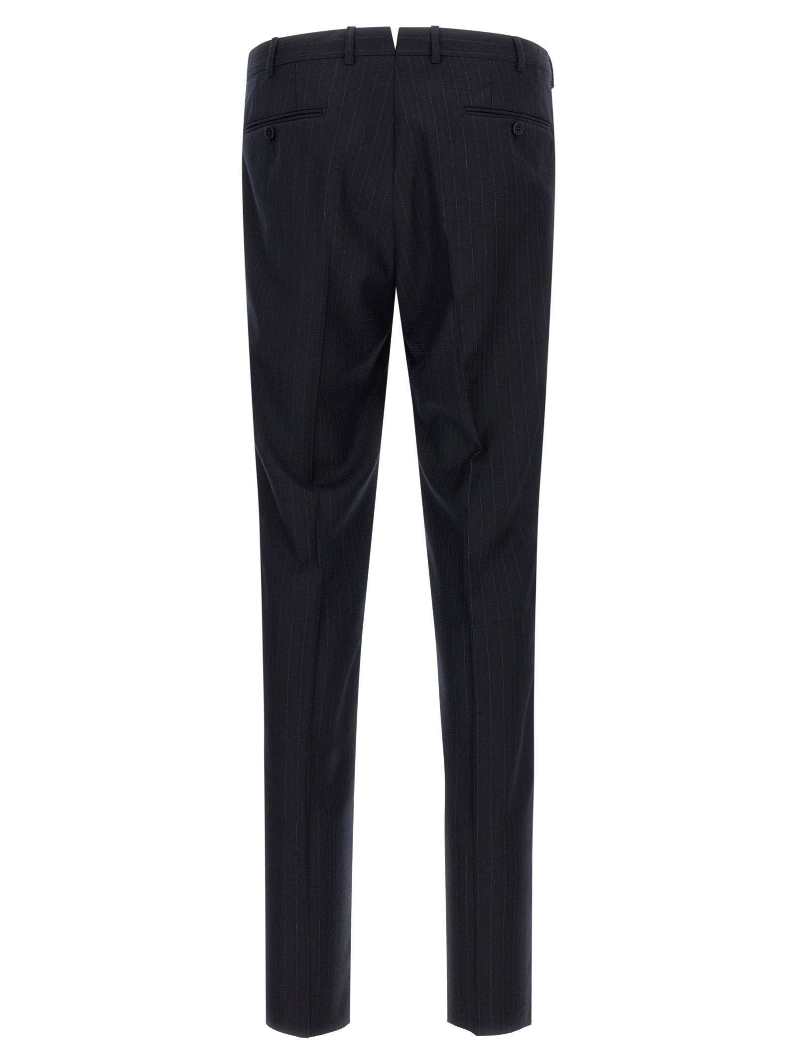 ZEGNA Blue Wool Two-Piece Suit