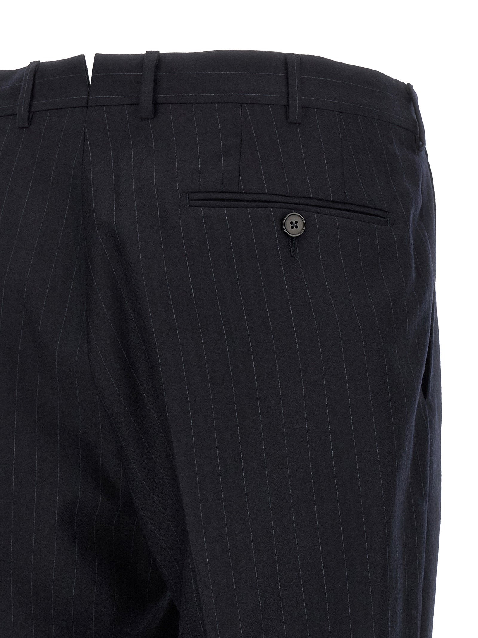 ZEGNA Blue Wool Two-Piece Suit