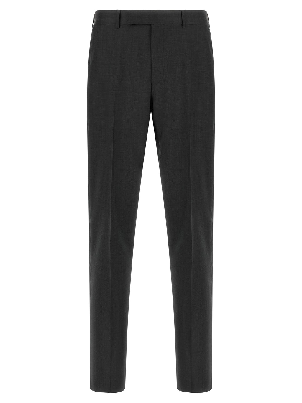 ZEGNA Gray Wool Two-Piece Suit