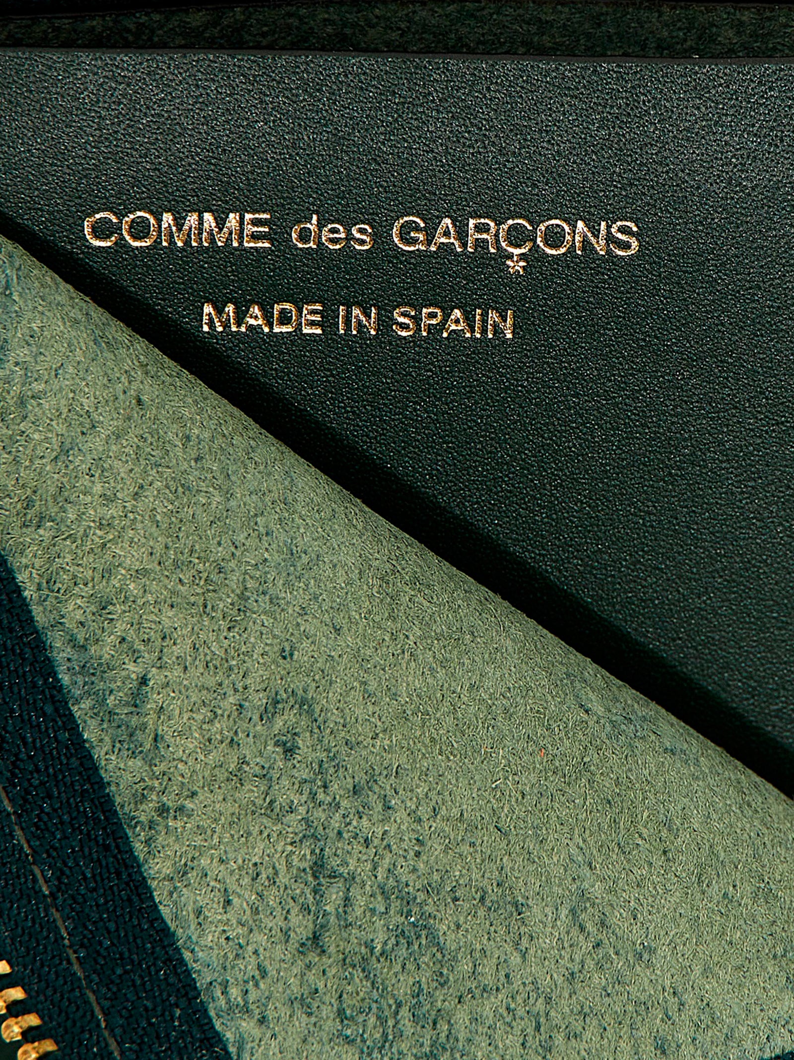 Comme Des Garçons Bicolor Calfskin Cardholder
