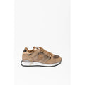 Colmar Bronze Leather Low Top Sneakers