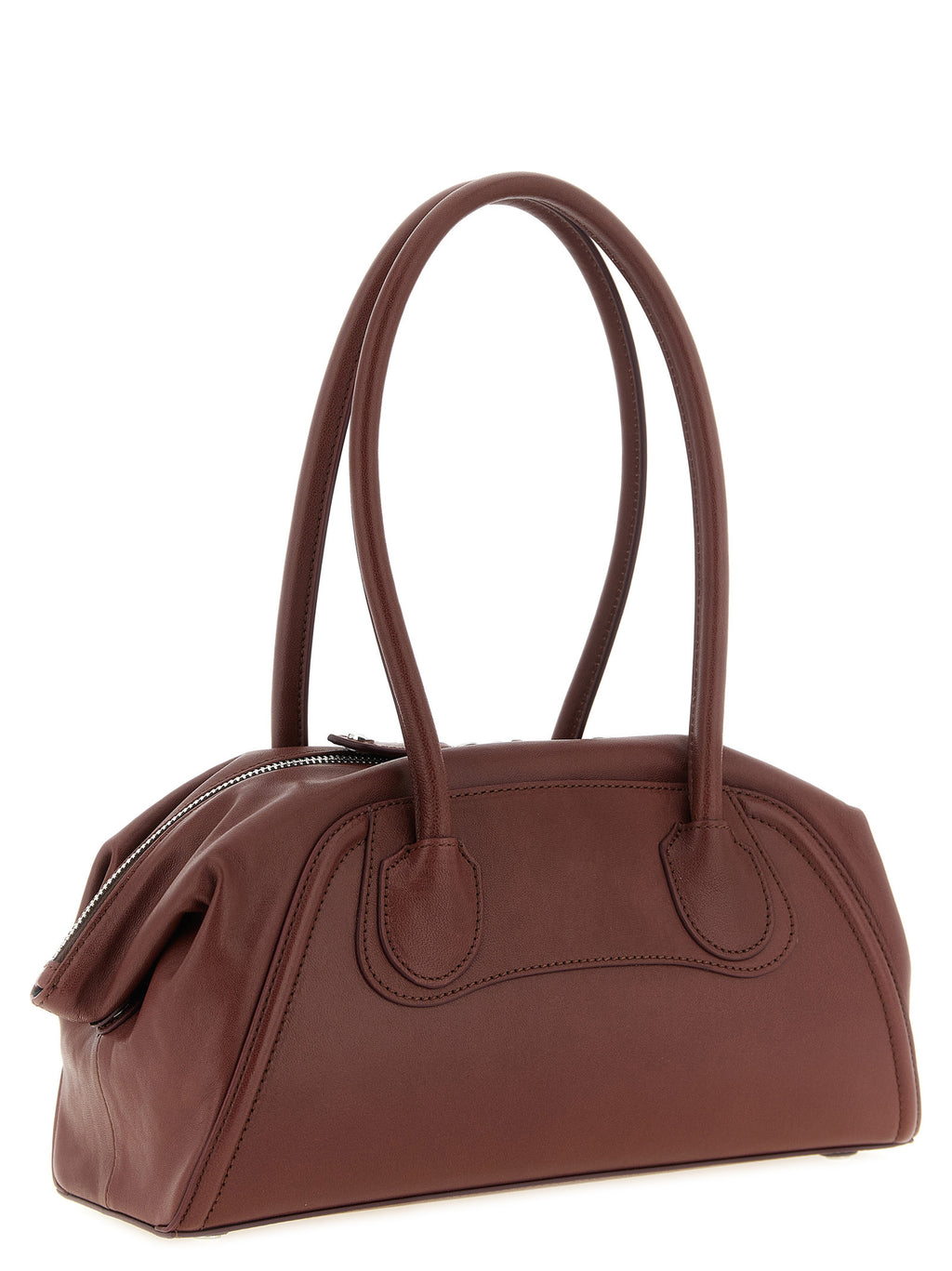 Vivienne Westwood Brown Calfskin Shoulder Bag