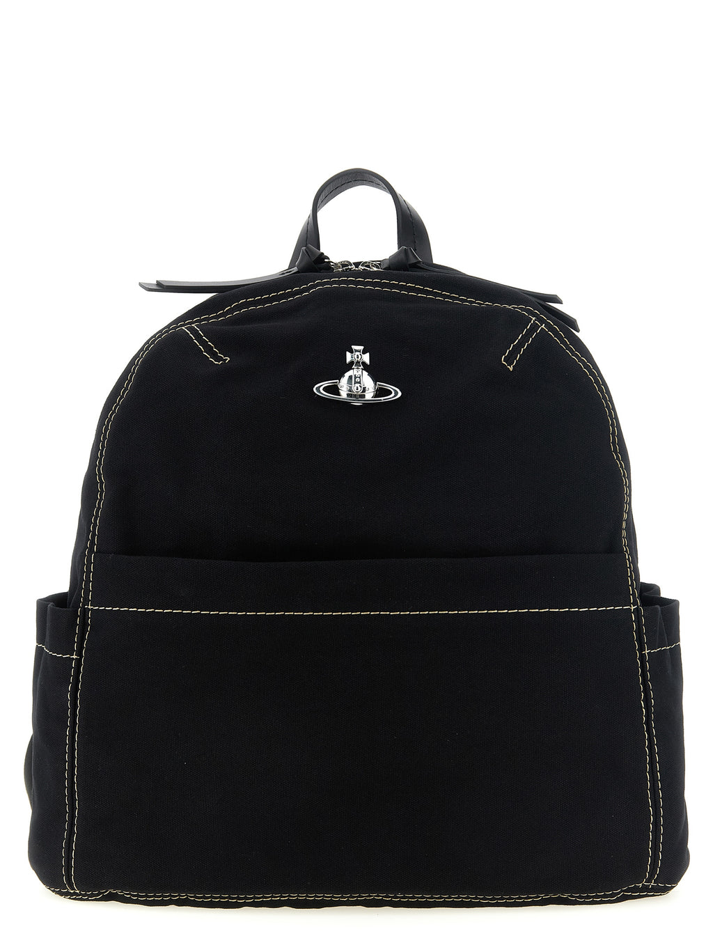 Vivienne Westwood Black Cotton Backpack