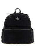 Vivienne Westwood Black Cotton Backpack