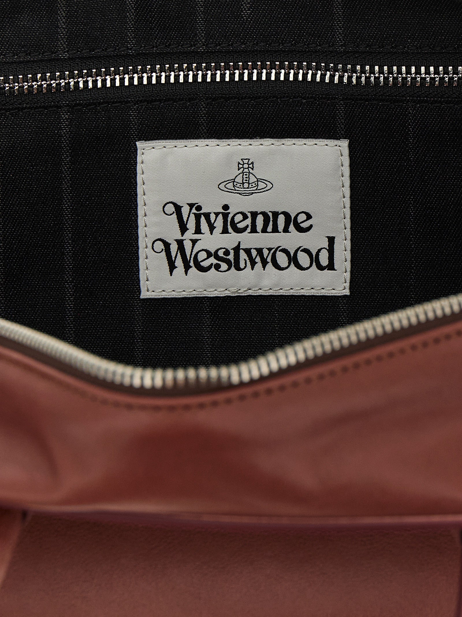 Vivienne Westwood Brown Calfskin Shoulder Bag