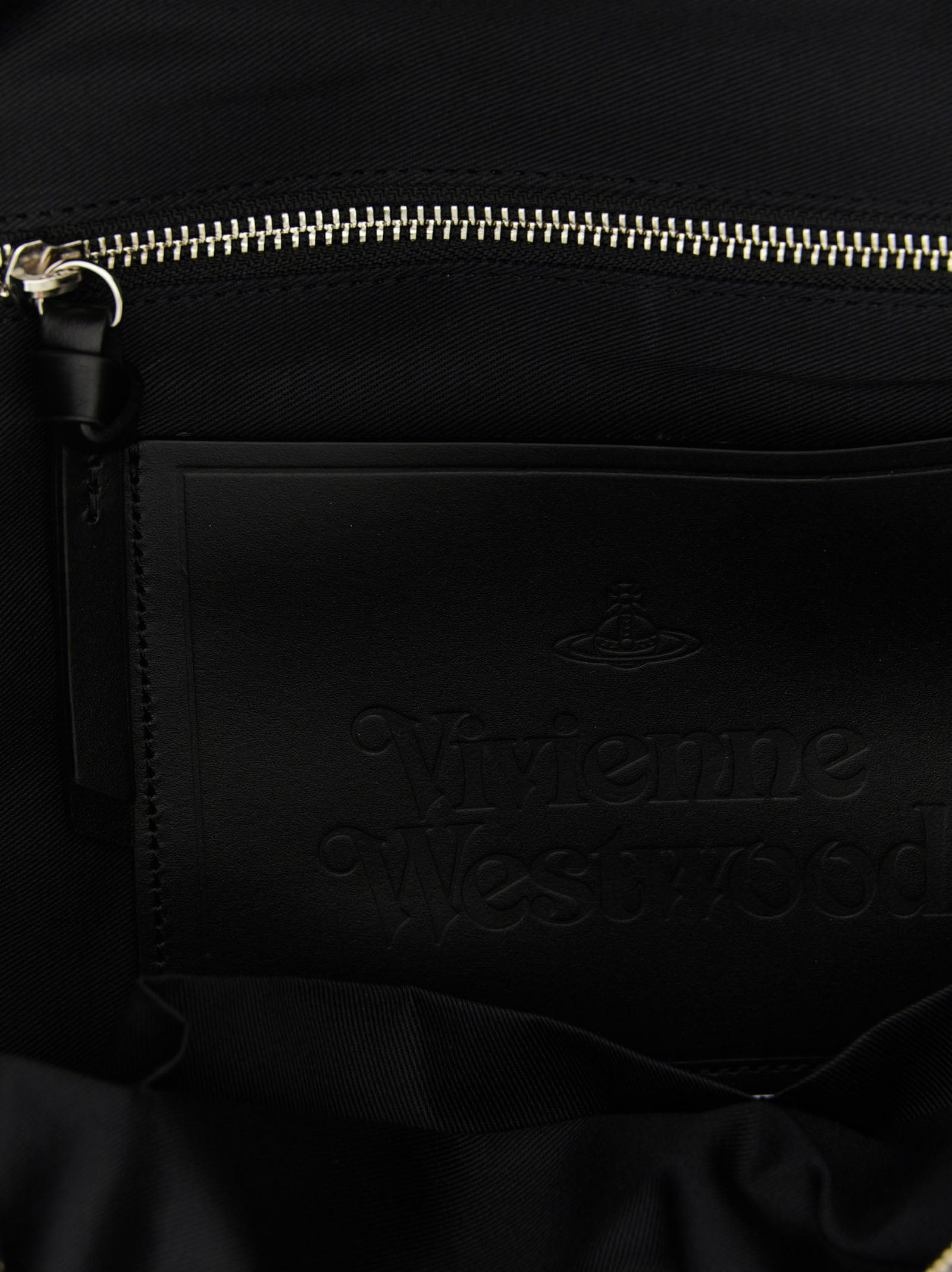 Vivienne Westwood Black Cotton Backpack