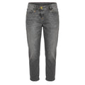 Philipp Plein Grey Cotton Women Jeans