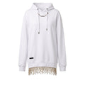 Philipp Plein White Cotton Women's Sweatshirt