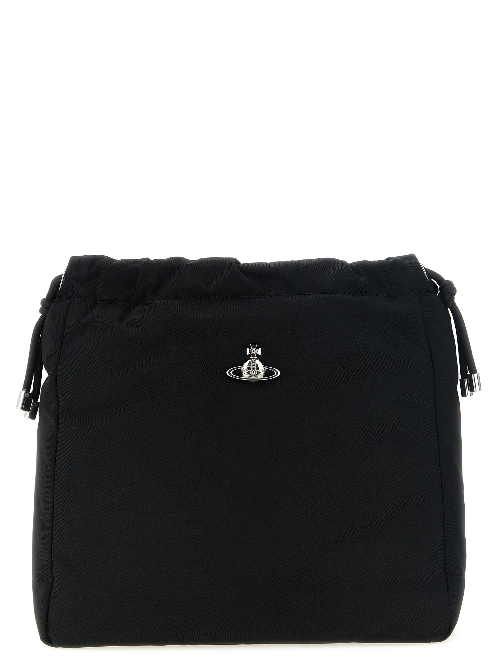 Vivienne Westwood Black Polyester Shoulder Bag