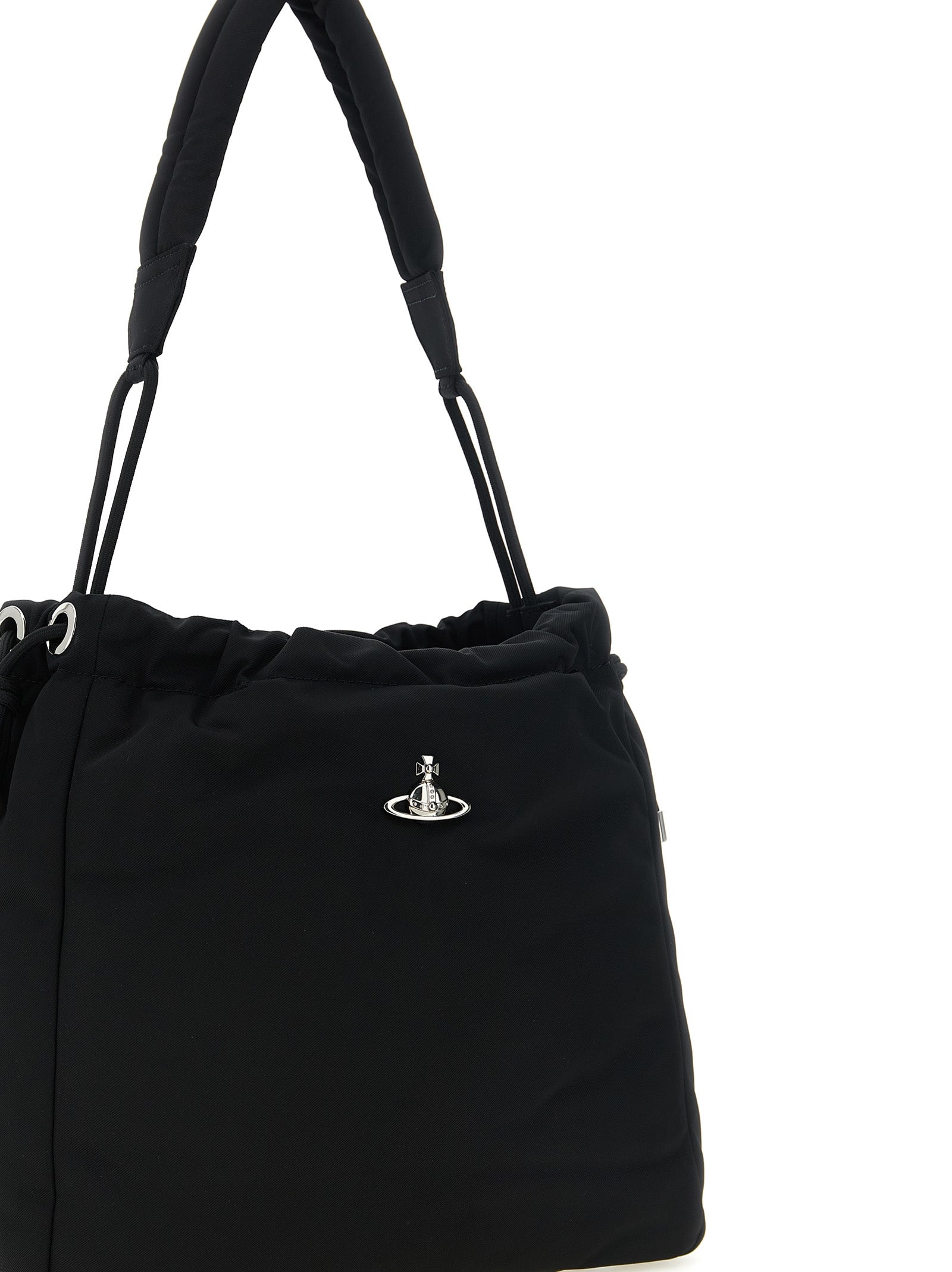Vivienne Westwood Black Polyester Shoulder Bag