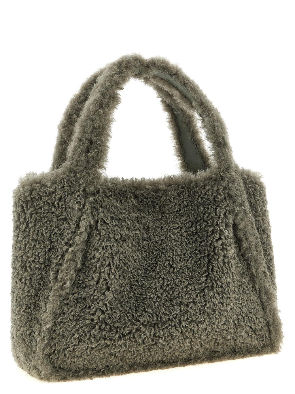 Stella McCartney Gray Polyester Tote Bag