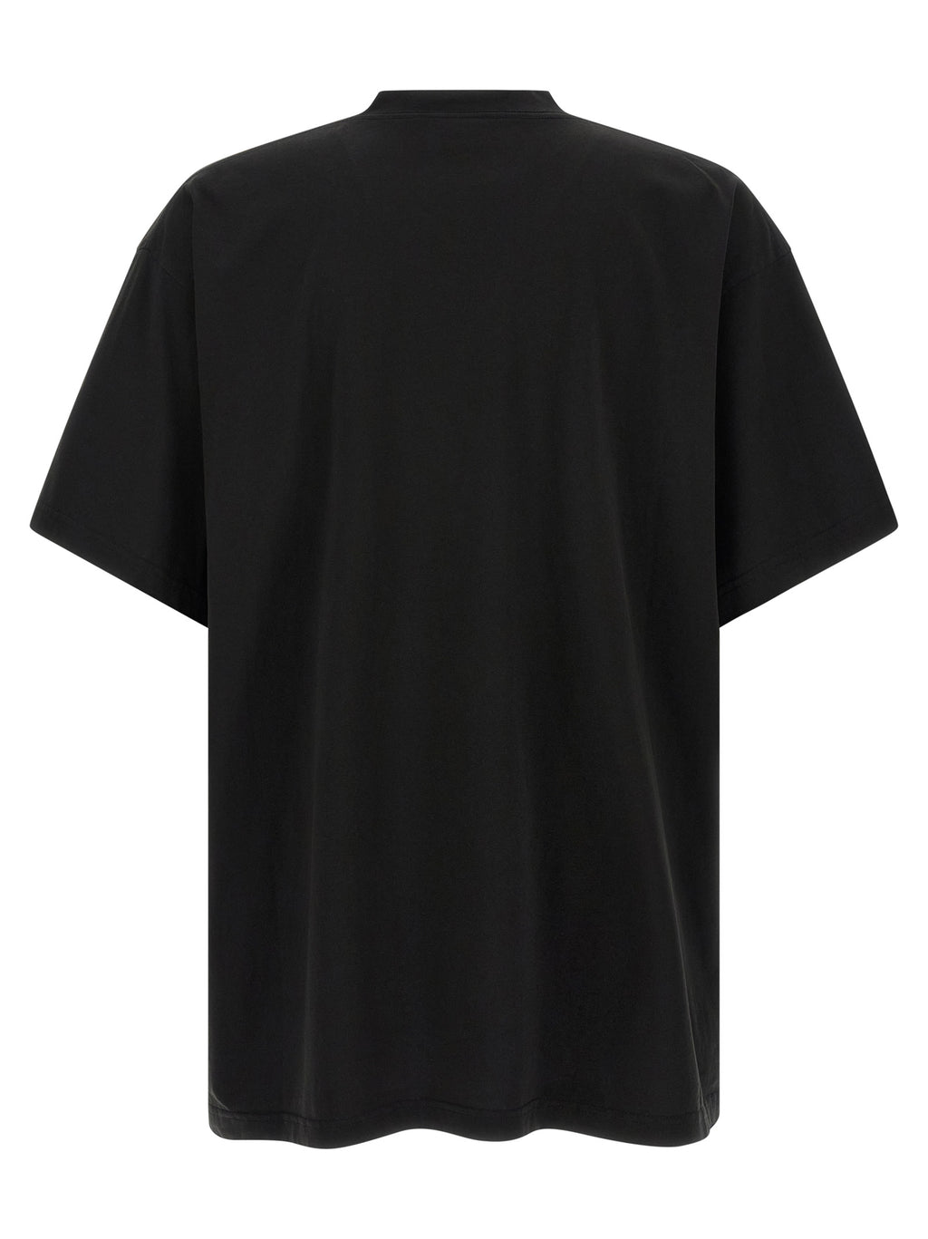 Balenciaga Black Cotton T-Shirt