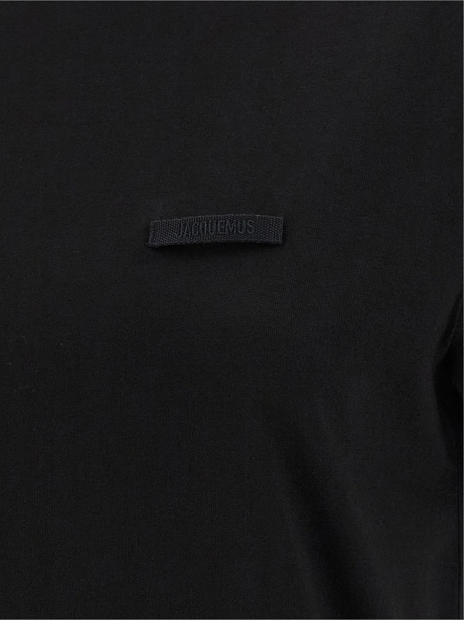 Jacquemus Black Cotton T-Shirt