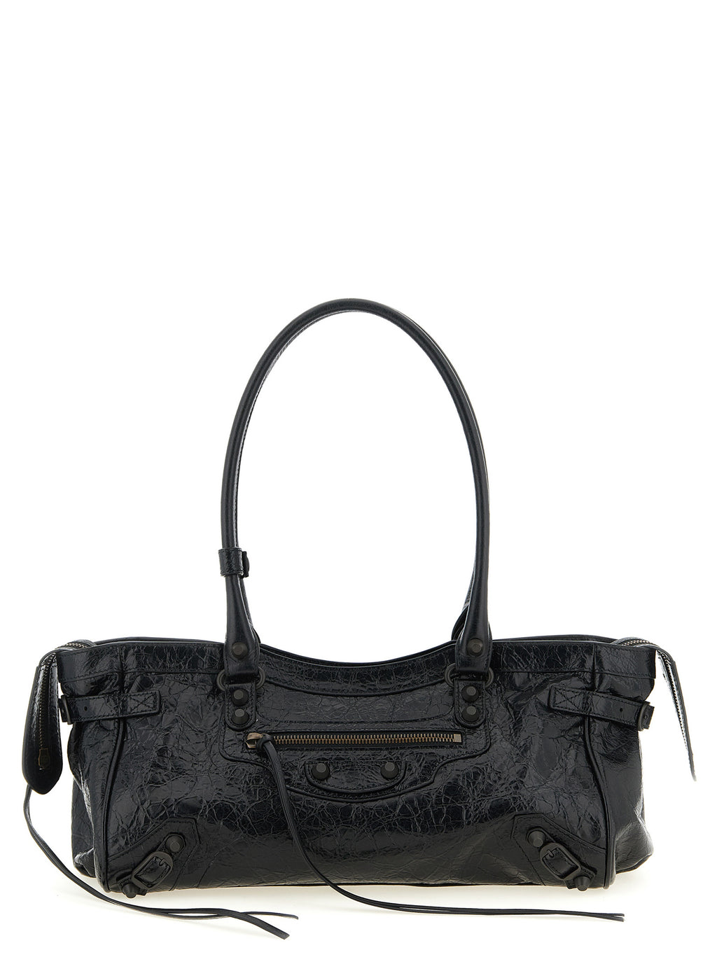Balenciaga Black Lamb Leather Shoulder Bag