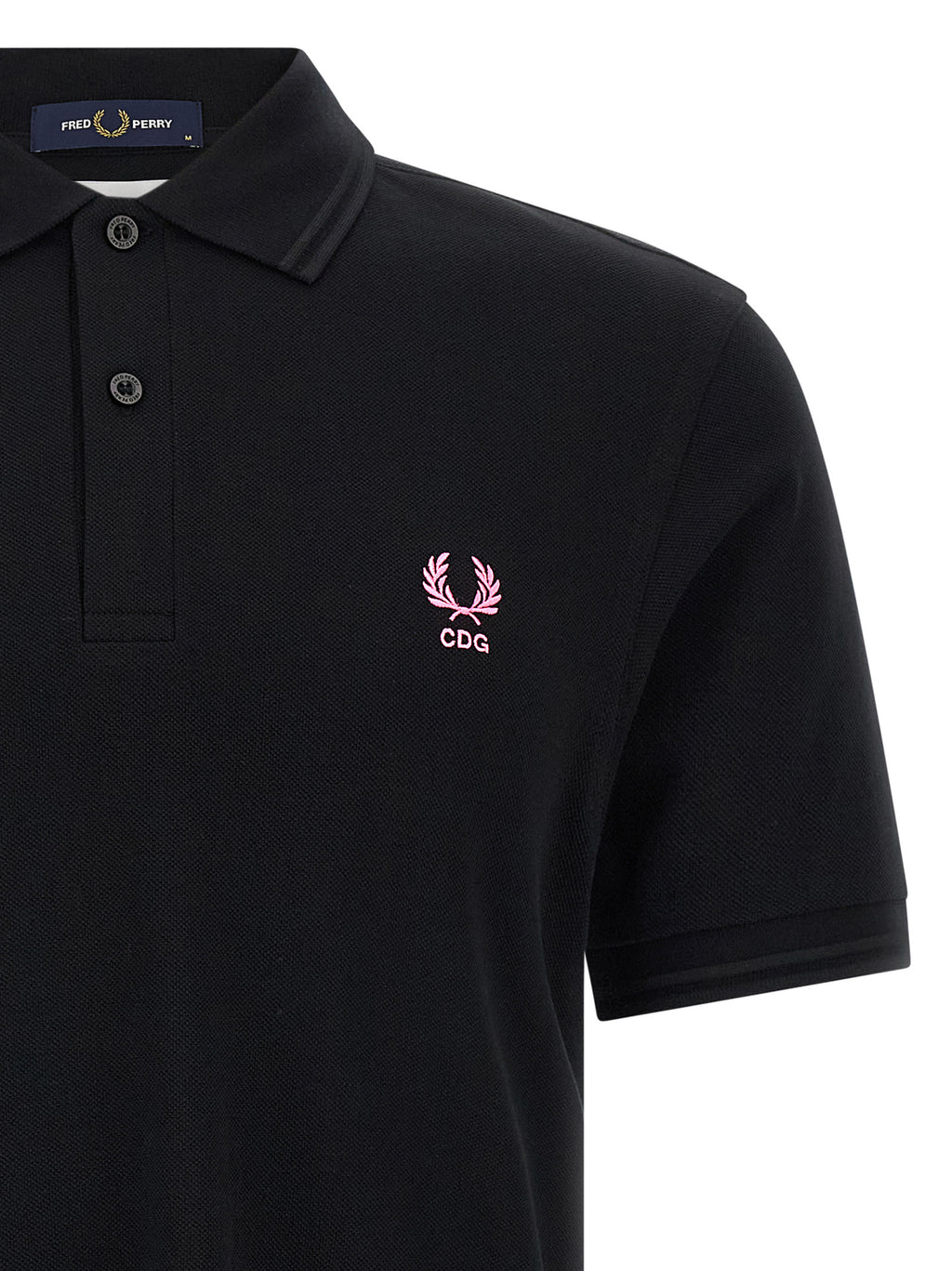 Comme Des Garçons Multicolor Cotton Polo Shirt