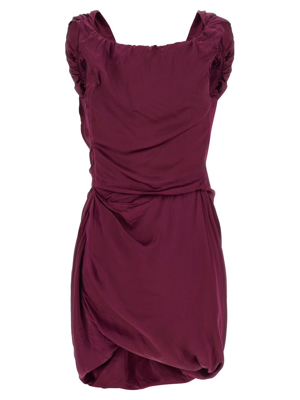 Vivienne Westwood Bordeaux Viscose Short Dress