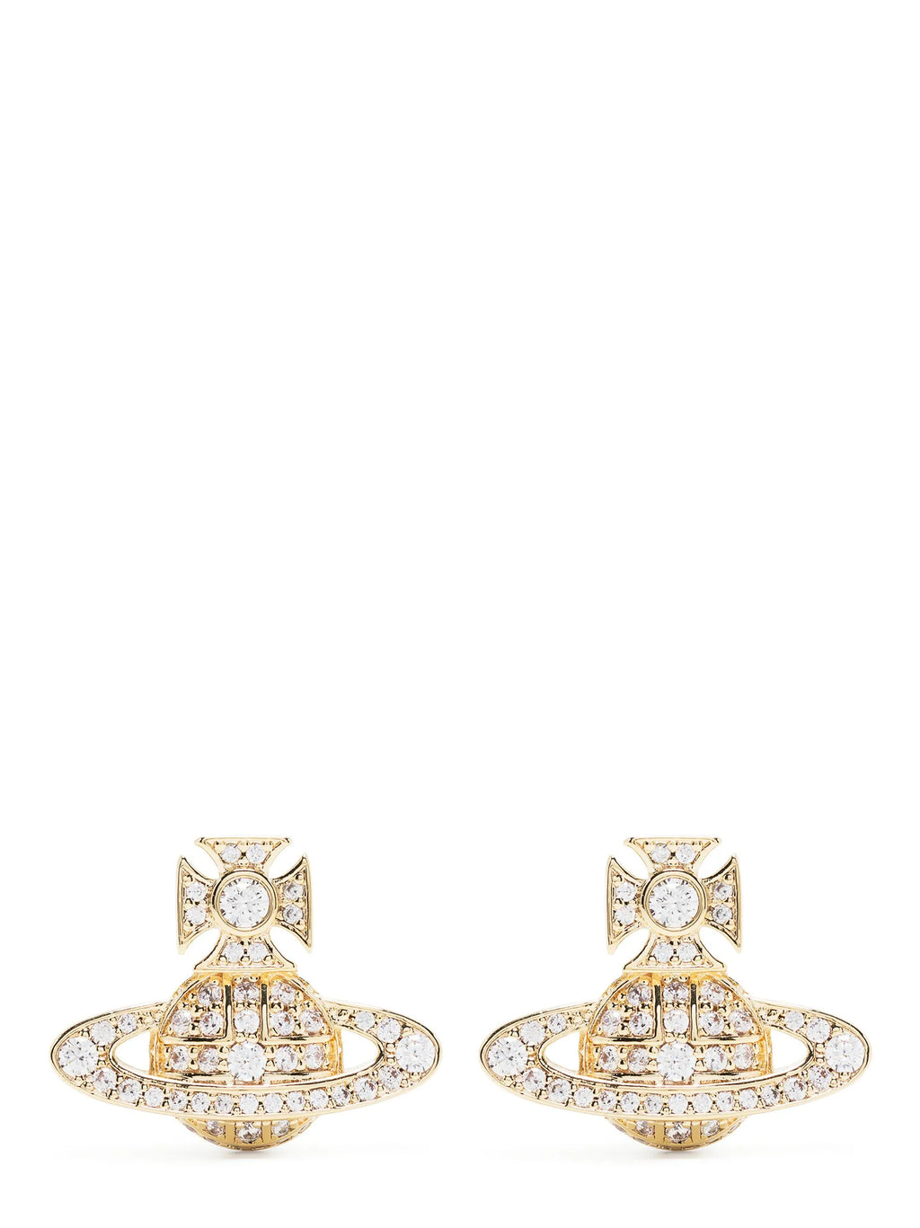 Vivienne Westwood Gold Brass Earrings