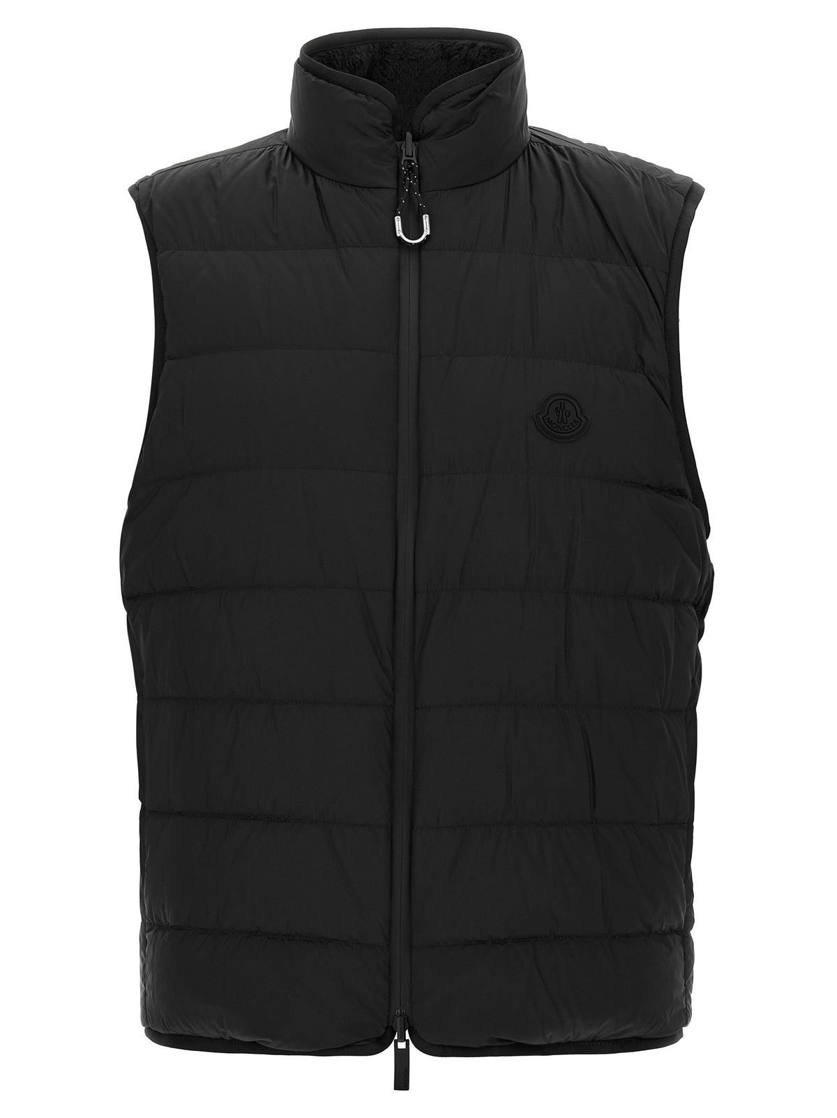 Moncler Black Polyester Sleeveless Jacket