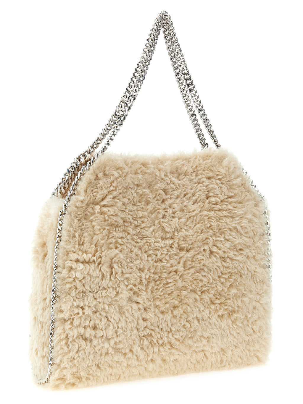 Stella McCartney Beige Polyester Shoulder Bag